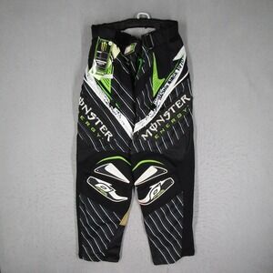 ONeal Hardwear Monster Energy Motocross Pants Mens 34 Black Green Racing 1970
